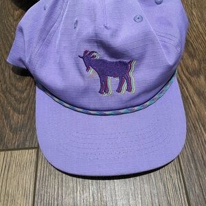 Wookles & Co Purple Goat Cap